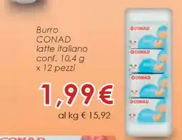 Conad BURRO CONAD offerta