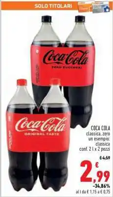 Conad Coca Cola offerta