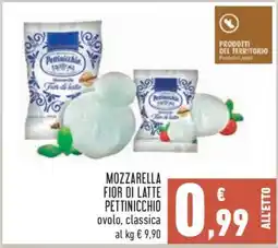 Conad Mozzarella Fior di Latte Pettinicchio offerta
