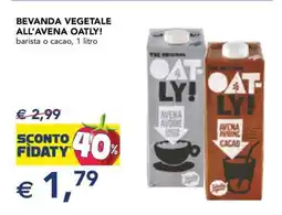 Esselunga BEVANDA VEGETALE ALL'AVENA OATLY! offerta