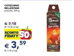 Esselunga Cotechino Bellentani offerta