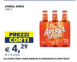 Esselunga Aperol Spritz offerta