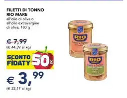 Esselunga FILETTI DI TONNO RIO MARE offerta
