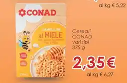 Conad CEREALI CONAD vari tipi offerta