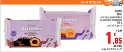 Conad Buondì Bauli offerta