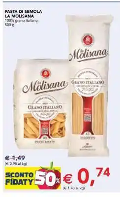 Esselunga PASTA DI SEMOLA LA MOLISANA offerta