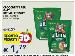 Esselunga CROCCHETTE PER GATTI ULTIMA AFFINITY offerta