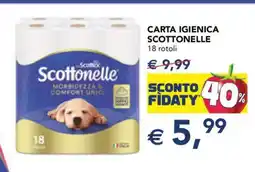 Esselunga Carta Igienica Scottonelle offerta