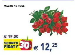 Esselunga MAZZO 15 ROSE offerta