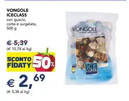 Esselunga Vongole Iceclass offerta