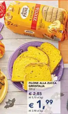 Esselunga FILONE ALLA ZUCCA GRISSITALIA offerta