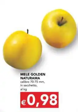 Esselunga Mele Golden Naturama offerta