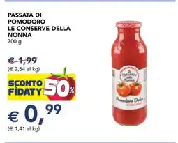 Esselunga Passata di Pomodoro Le Conserve della Nonna offerta