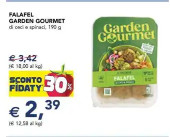 Esselunga Falafel Garden Gourmet offerta