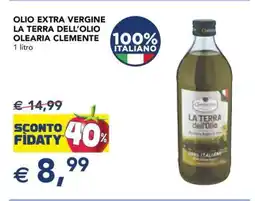 Esselunga Olio Extra Vergine La Terra dell'Olio Olearia Clemente offerta