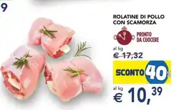 Esselunga ROLATINE DI POLLO CON SCAMORZA offerta