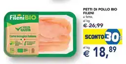 Esselunga Petti di Pollo Bio Fileni offerta