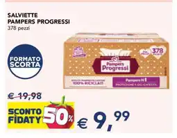 Esselunga Salviette Pampers Progressi offerta