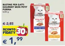 Esselunga Bustine per gatti Gourmet Mon Petit Purina offerta