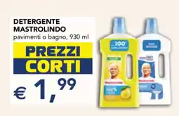Esselunga DETERGENTE MASTROLINDO offerta
