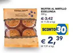 Esselunga MUFFIN AL MIRTILLO ESSELUNGA offerta