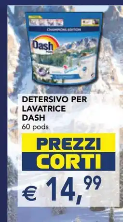 Esselunga Detersivo per lavatrice Dash offerta