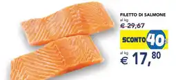 Esselunga Filetto di Salmone offerta