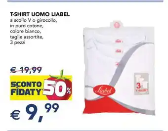 Esselunga T-SHIRT UOMO LIABEL offerta