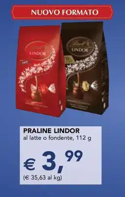 Esselunga Praline Lindor offerta