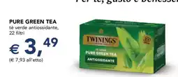 Esselunga PURE GREEN TEA offerta