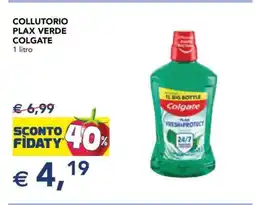Esselunga COLLUTORIO PLAX VERDE COLGATE offerta