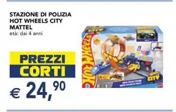 Esselunga STAZIONE DI POLIZIA HOT WHEELS CITY MATTEL offerta