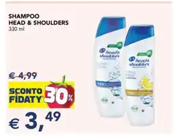 Esselunga Shampoo Head & Shoulders offerta