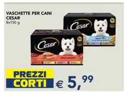 Esselunga VASCHETTE PER CANI CESAR offerta