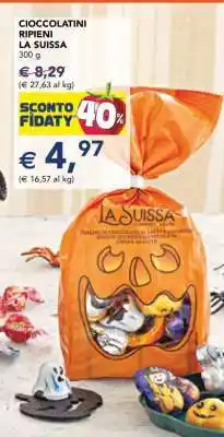 Esselunga CIOCCOLATINI RIPIENI LA SUISSA offerta