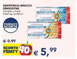 Esselunga DENTIFRICIO BIPACCO SENSODYNE offerta