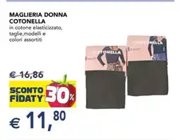 Esselunga Maglieria Donna Cotonella offerta
