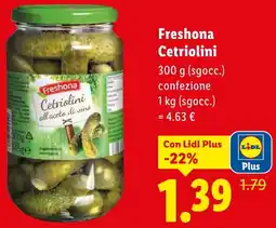 Lidl Freshona Cetriolini offerta