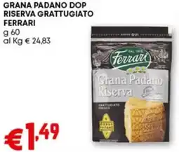 Pam Grana padano dop riserva grattugiato FERRARI offerta