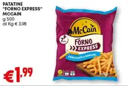 Pam Patatine "forno express" MCCAIN offerta