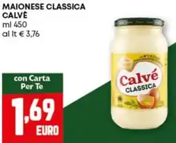 Pam Maionese classica CALVE offerta