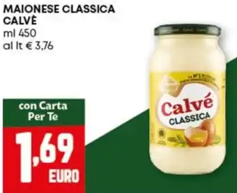 Pam Maionese classica CALVE offerta