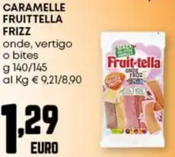 Pam Caramelle fruittella frizz onde, vertigo o bites offerta