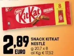 Pam Snack kitkat NESTLÉ offerta