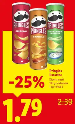 Lidl Pringles Patatine offerta