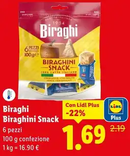 Lidl Biraghi Biraghini Snack offerta