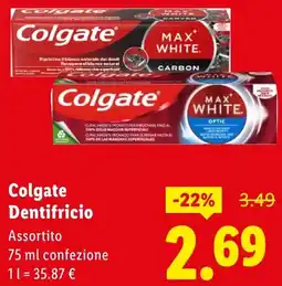 Lidl Colgate Dentifricio offerta