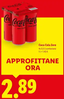 Lidl Coca Cola Zero offerta