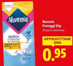 Lidl Nuvenia Proteggi Slip offerta