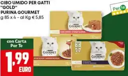 Pam Cibo umido per gatti "gold" PURINA GOURMET offerta